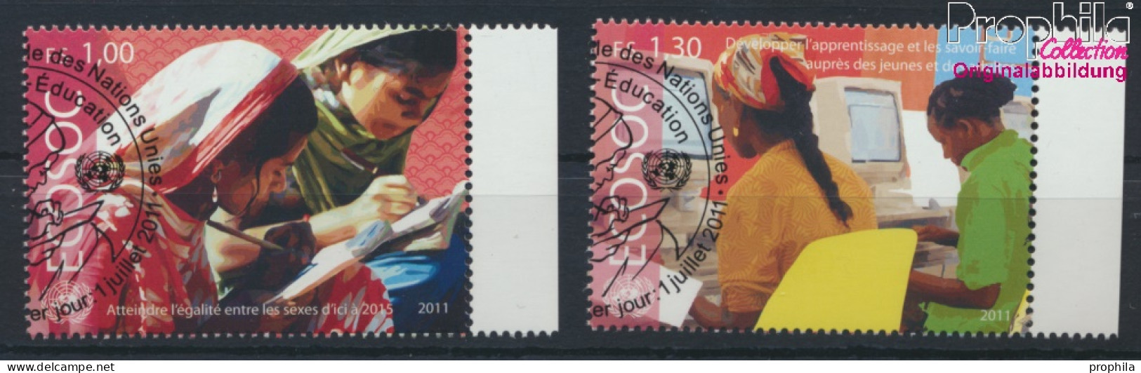 UNO - Genf 772-773 (kompl.Ausg.) Gestempelt 2011 Wirtschafts Und Sozialrat (10067810 - Used Stamps