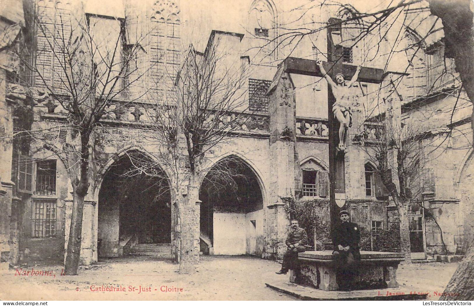 FRANCE - 11 - Narbonne - Cathédrale St-Just - Cloitre - Carte Postale Ancienne - Narbonne