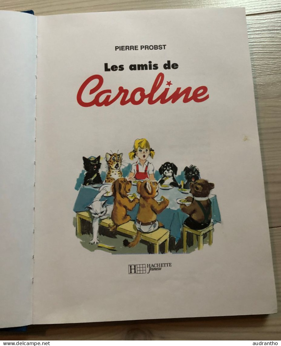 Livre Les Amis De Caroline Pierre Probst Hachette Junior 1997 - Caroline Baldwin