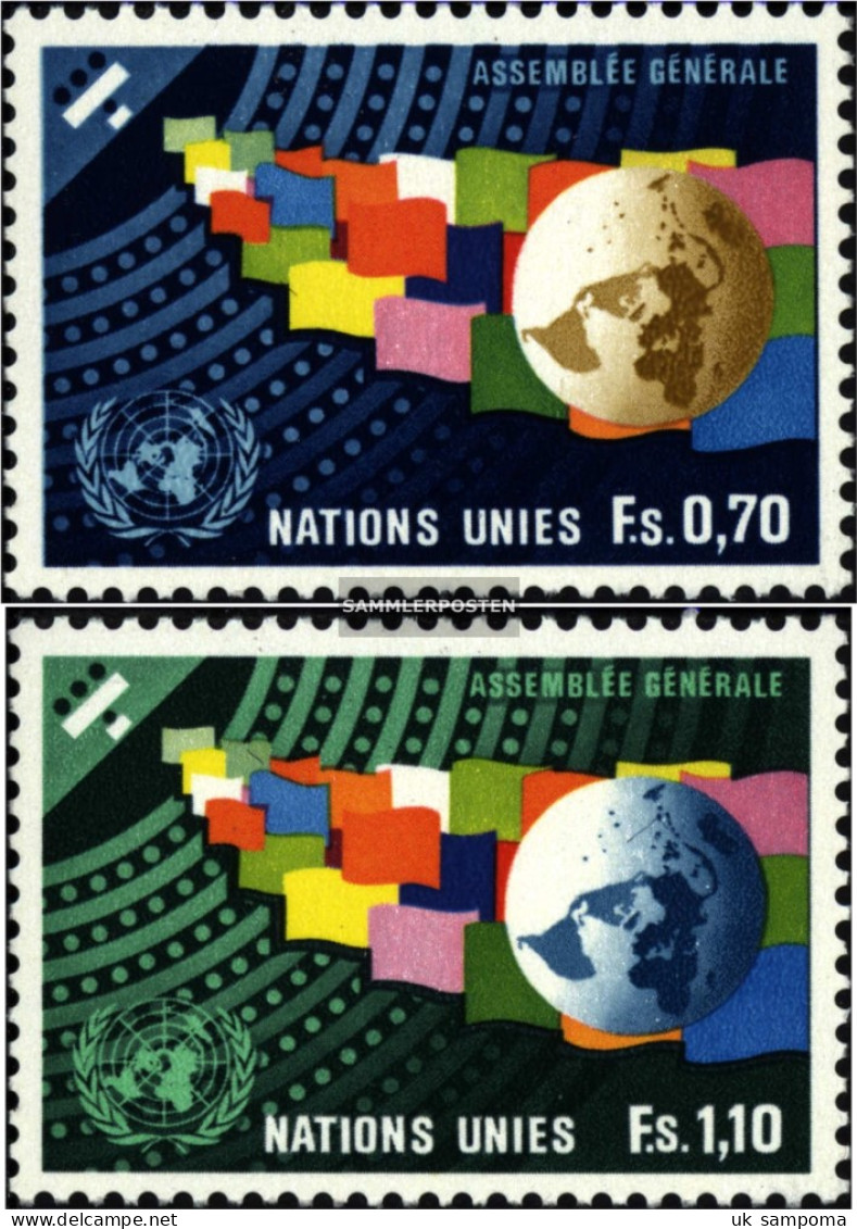 UN - Geneva 78-79 (complete Issue) Unmounted Mint / Never Hinged 1978 General The UN - Gebraucht