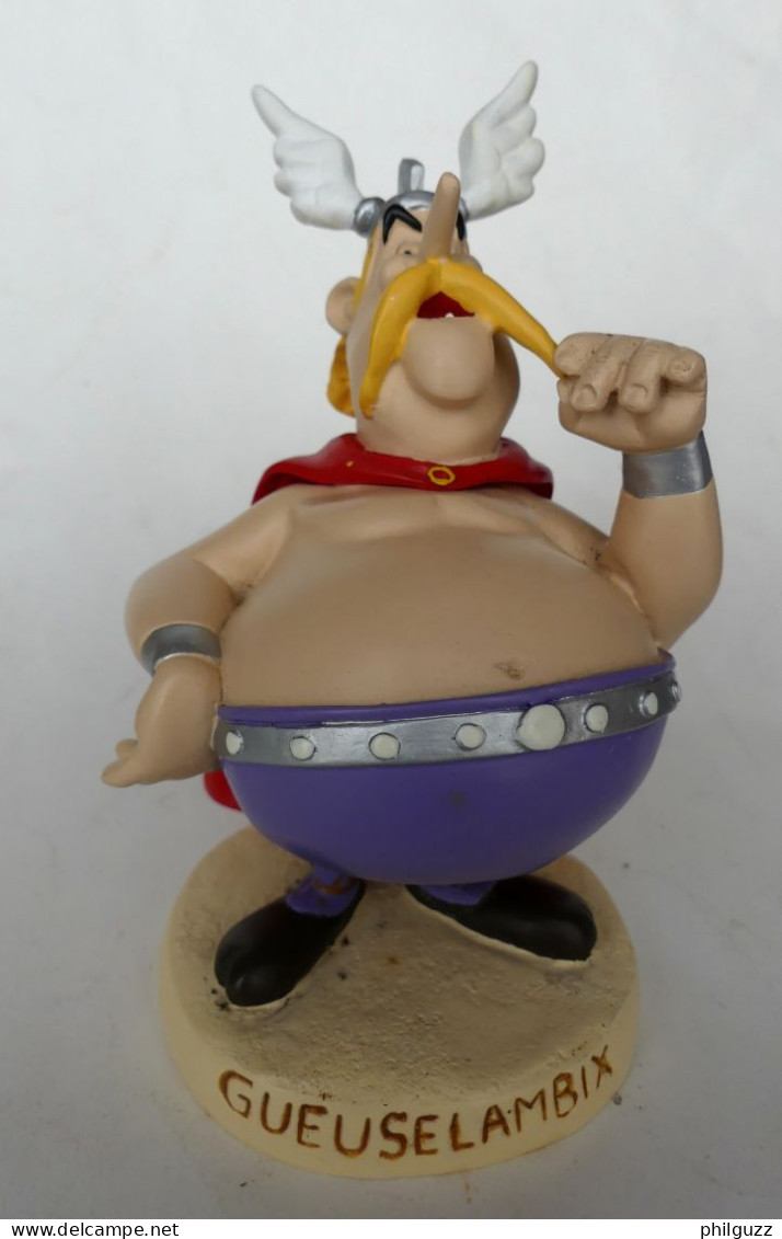 FIGURINE EN RESINE ASTERIX ATLAS N° 53 GEUSELAMBIX (2) En Loose - Asterix & Obelix