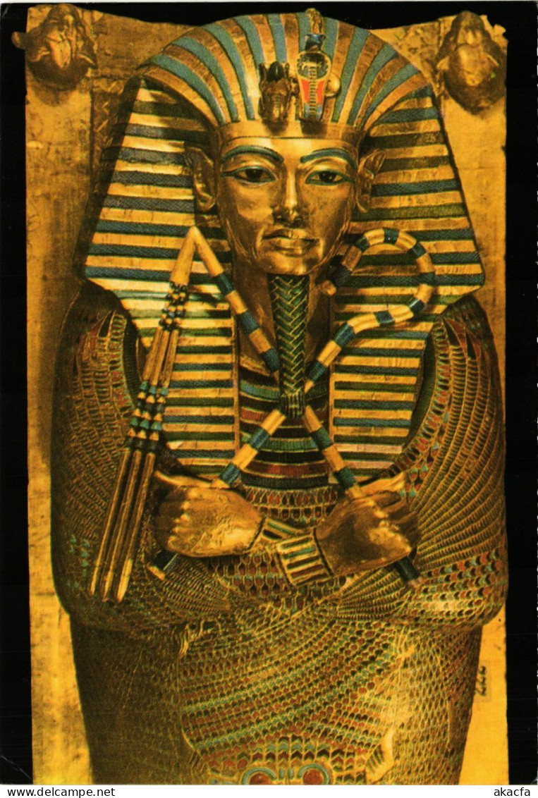 CPM Tutankhamen Treasures – Second Coffin – Cairo EGYPT (852693) - Museen