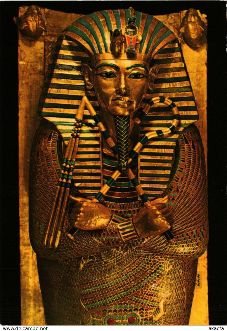 CPM Tutankhamen Treasures – Second Coffin – Cairo EGYPT (852675) - Museen