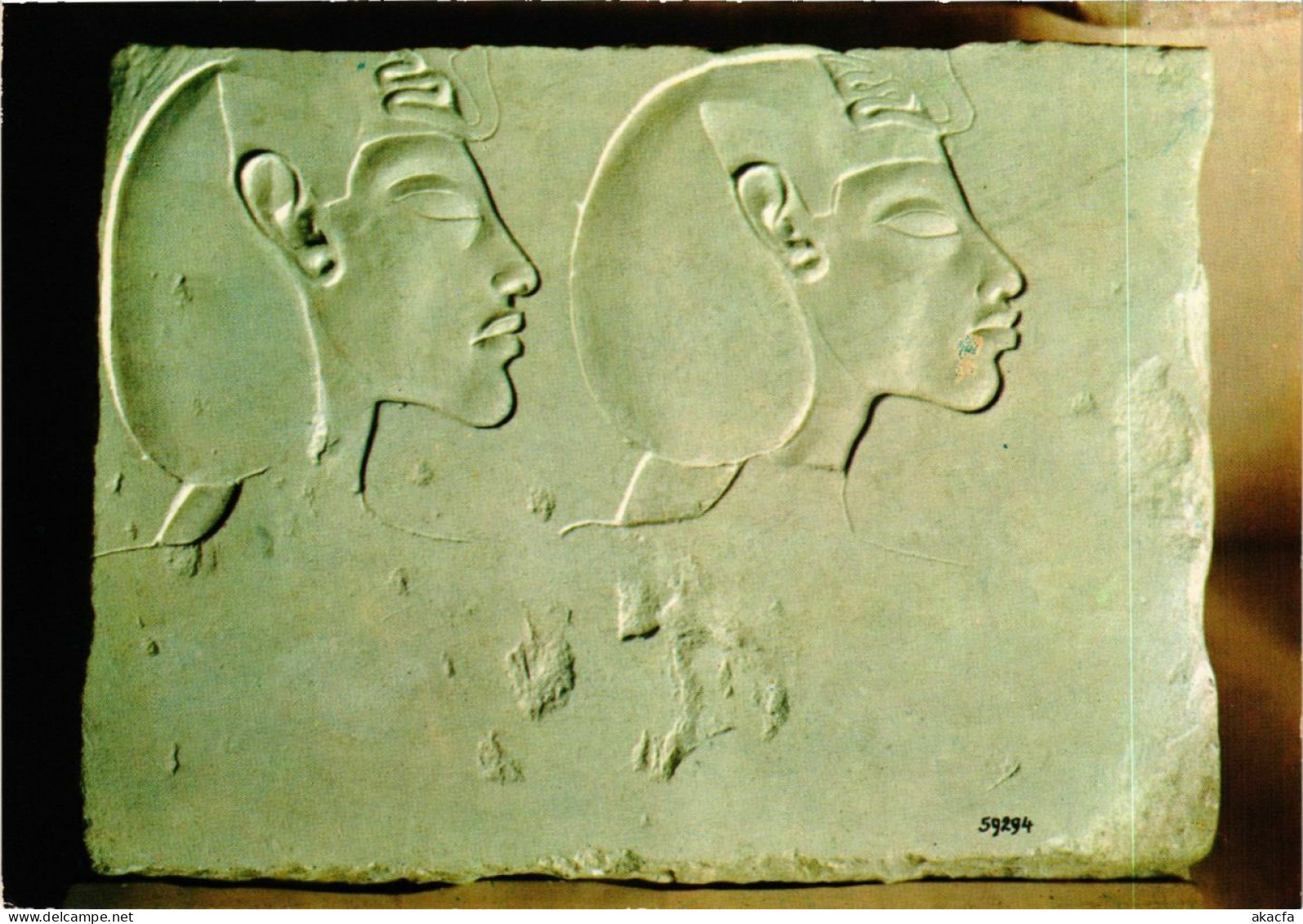 CPM Ostraka – Artist Sketch Of King Akhnaton EGYPT (852853) - Musées