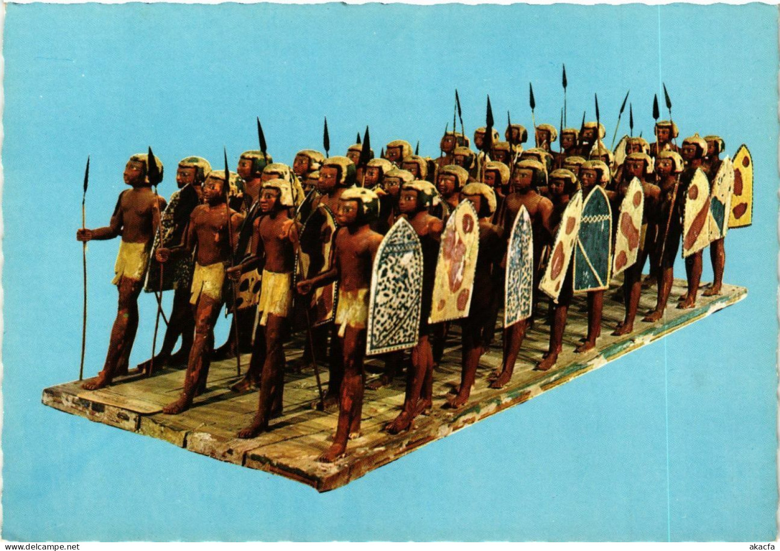 CPM Egyptian Soldiers Of Mesehti – Prince Of Assiut 12th Dyn. EGYPT (852809) - Musées