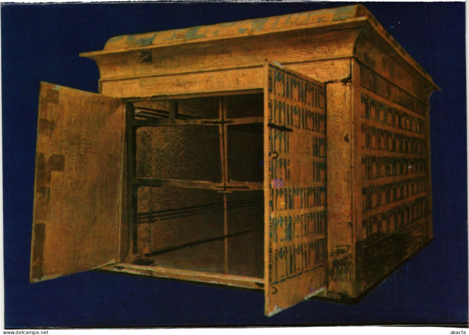 CPM Tutankhamen's Treasures – The First Great Shrine Of Wood EGYPT (853134) - Museen