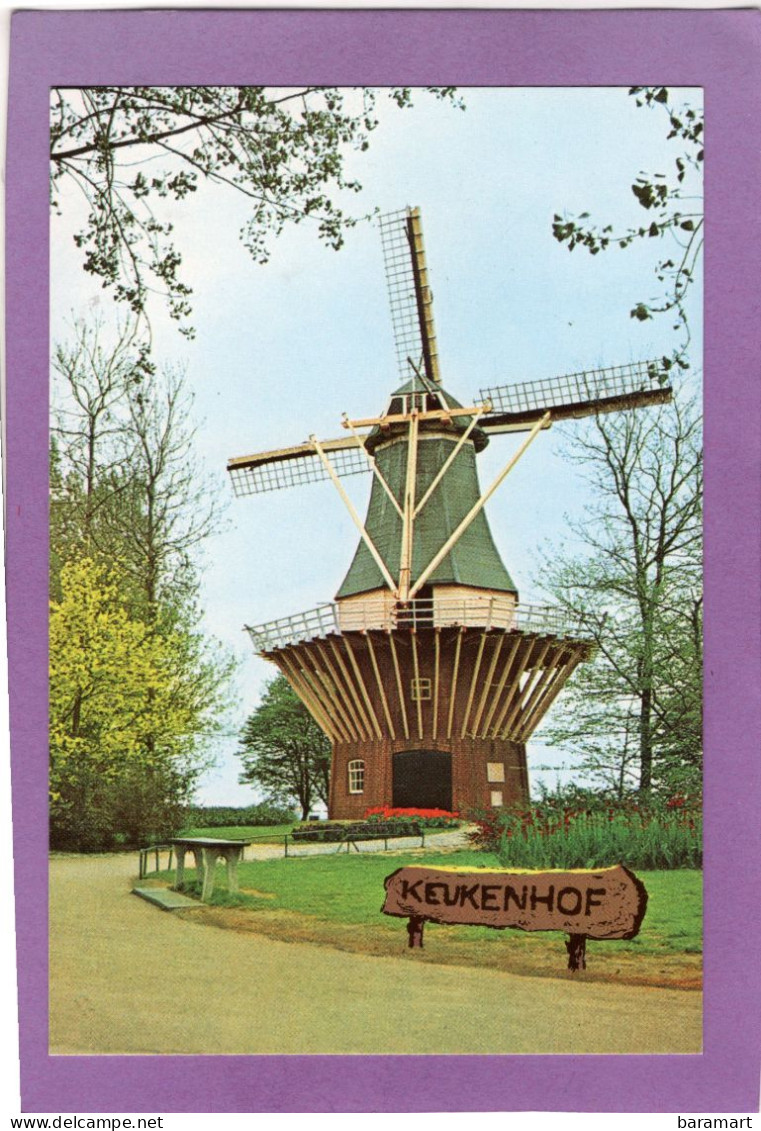 KEUKENHOF LISSE HOLLAND WINDMOLEN Moulin à Vent - Lisse