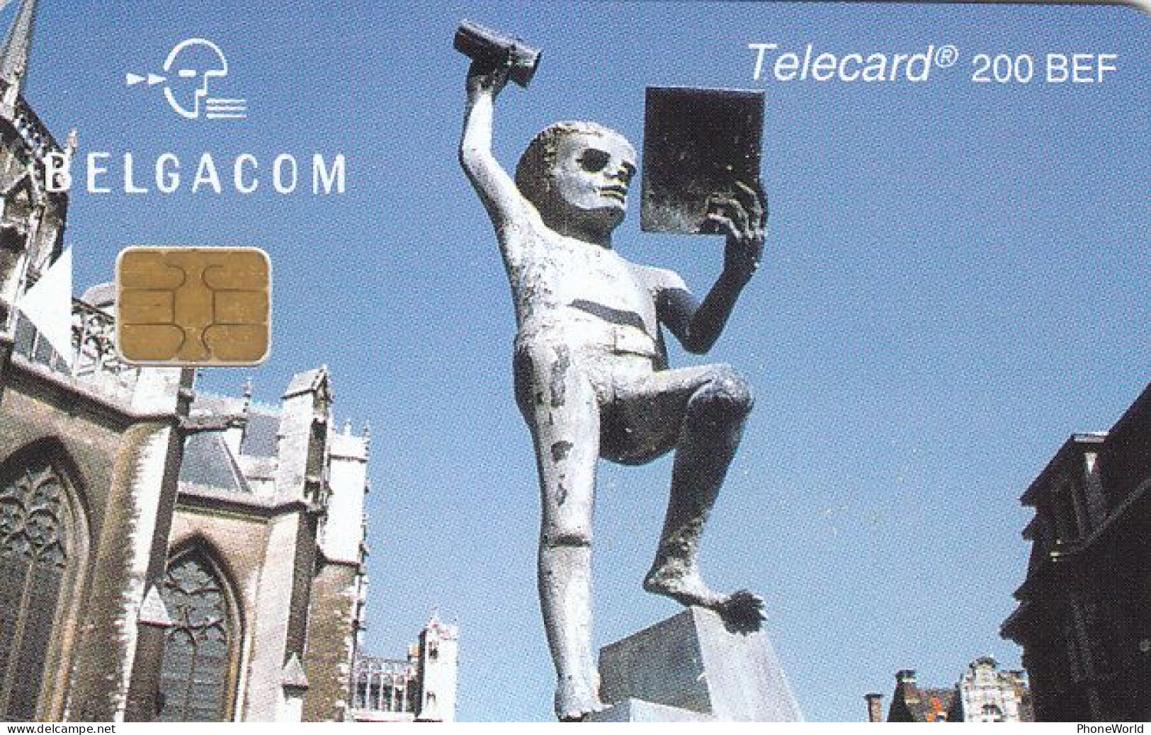 Belgacom, Leuven, Fonske  EJ, Exp 31.01.2000 - Con Chip