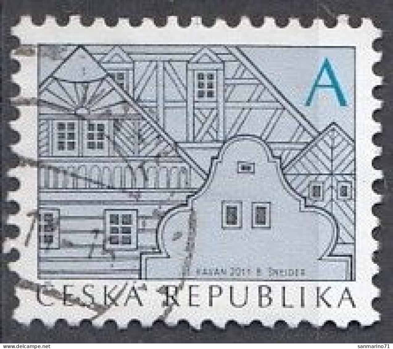 CZECH REPUBLIC 752,used,falc Hinged - Used Stamps