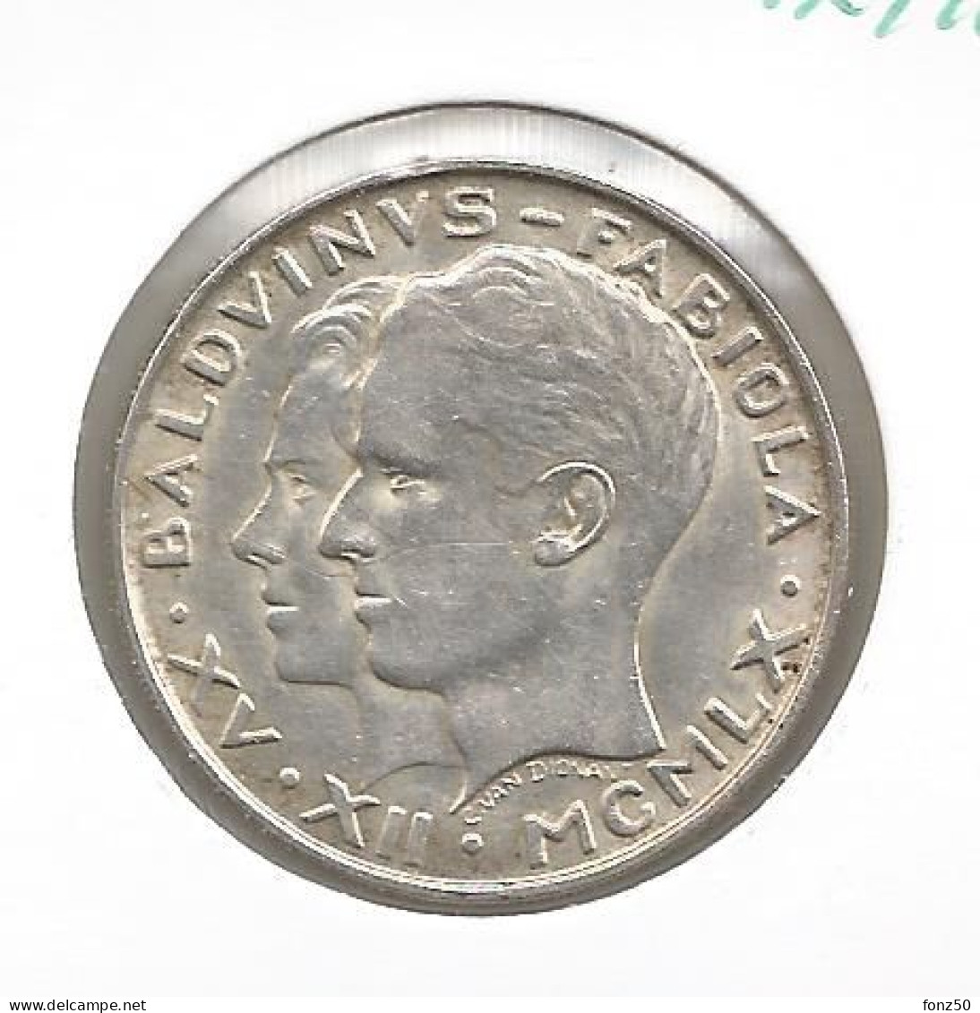 BOUDEWIJN * 50 Frank 1960  Latijn * Prachtig / F D C * Nr 12415 - 50 Francs