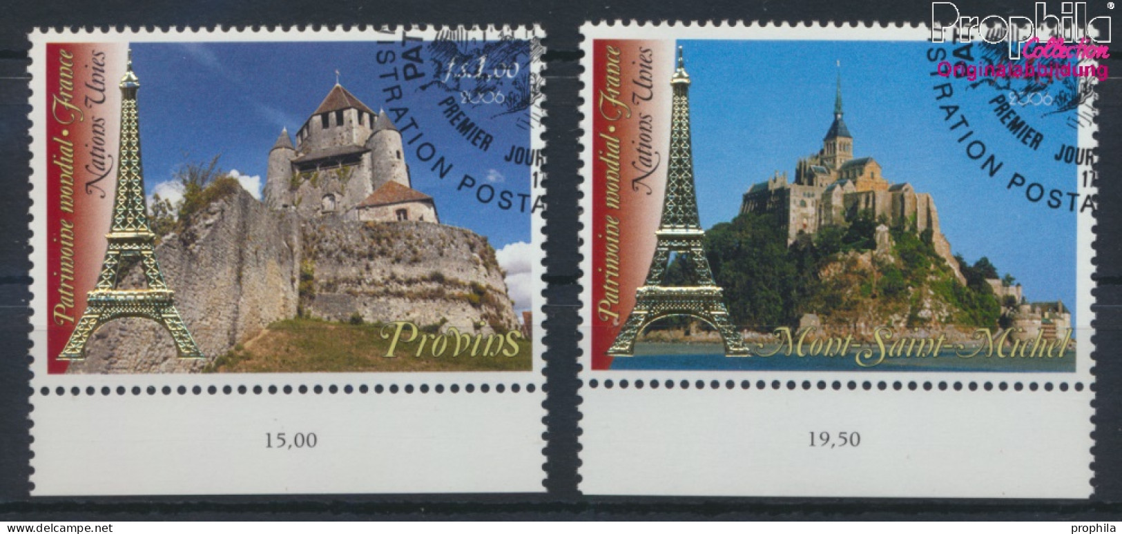 UNO - Genf 543-544 (kompl.Ausg.) Gestempelt 2006 Frankreich (10069097 - Used Stamps