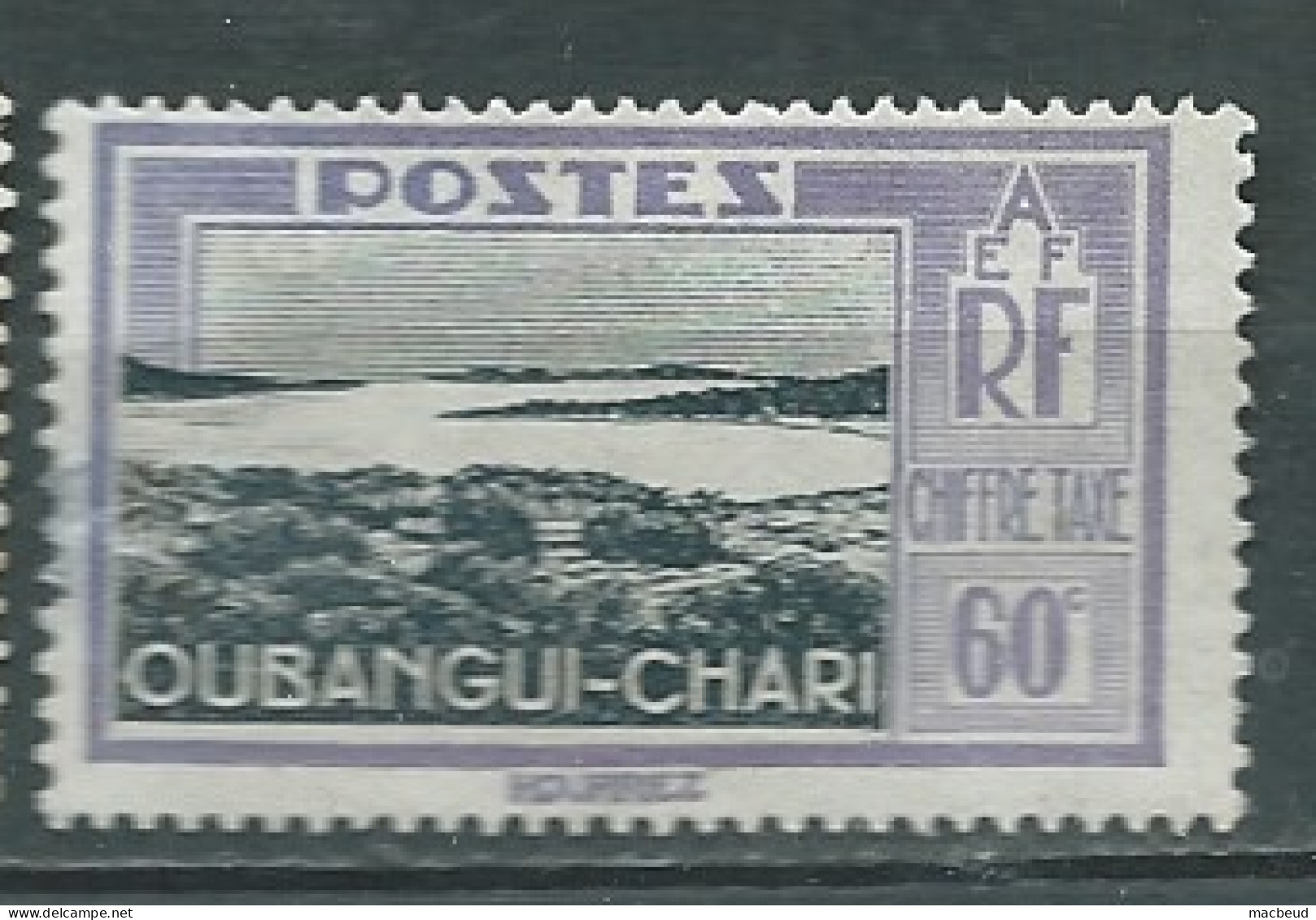 Oubangui  - Taxe  - Yvert  N°  19 (*)     Az 33429 - Neufs