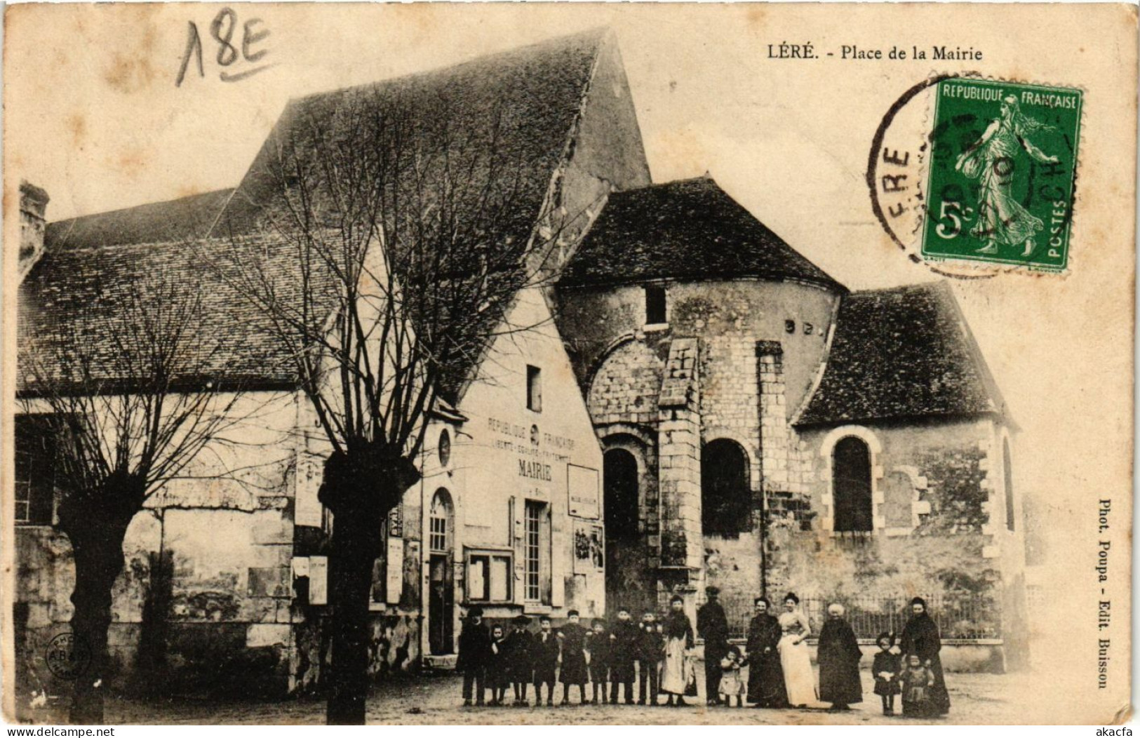 CPA LÉRÉ Place De La Mairie (863349) - Lere