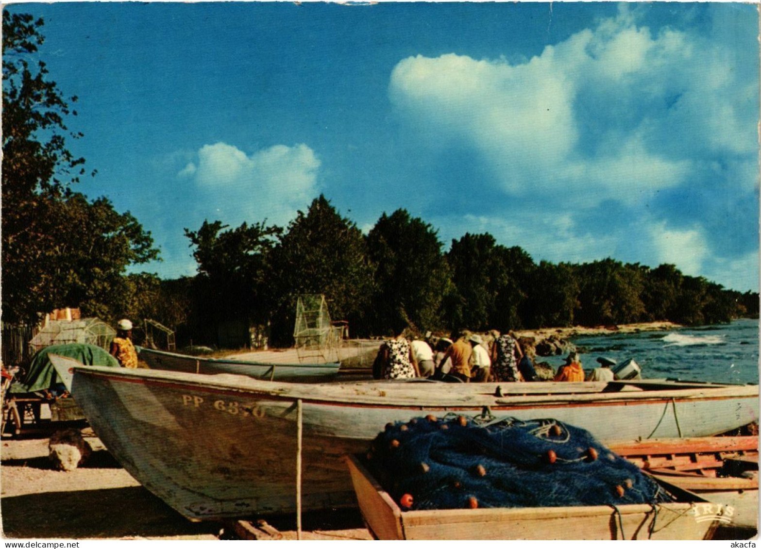 CPM Port De Pechee A Saint Louis GUADELOUPE (839638) - Autres & Non Classés