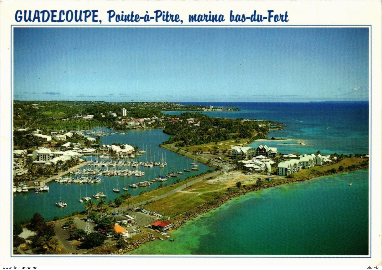 CPM Pointe A Pitre- Marina Bas Du Fort GUADELOUPE (880044) - Pointe A Pitre