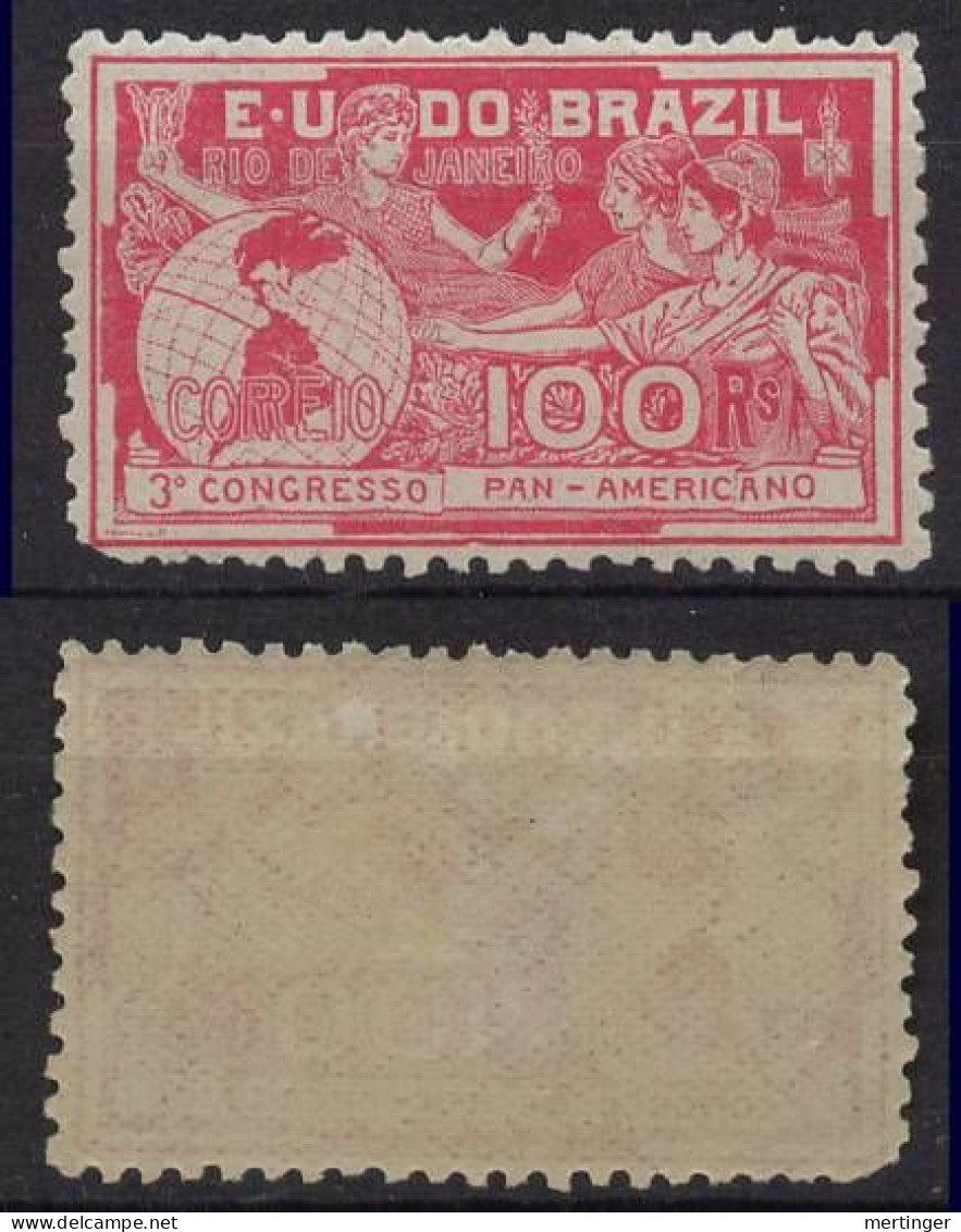 Brazil Brasil Mi# 161 * M€ 35,- PANAMERICA 1906 - Neufs