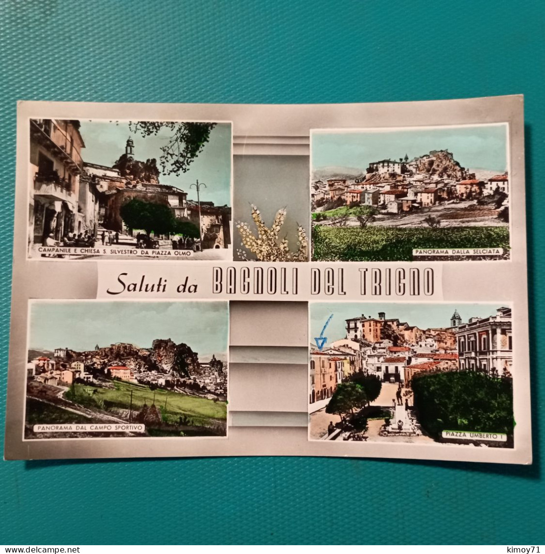 Cartolina Saluti Da Bagnoli Del Trigno. Viaggiata 1963 - Isernia