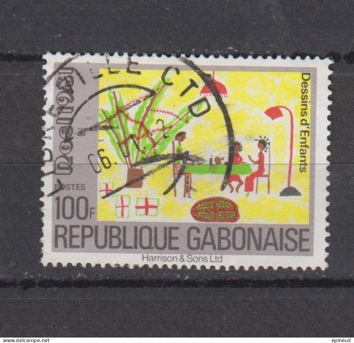 GABON ° 1981 YT N° 484 - Gabon (1960-...)