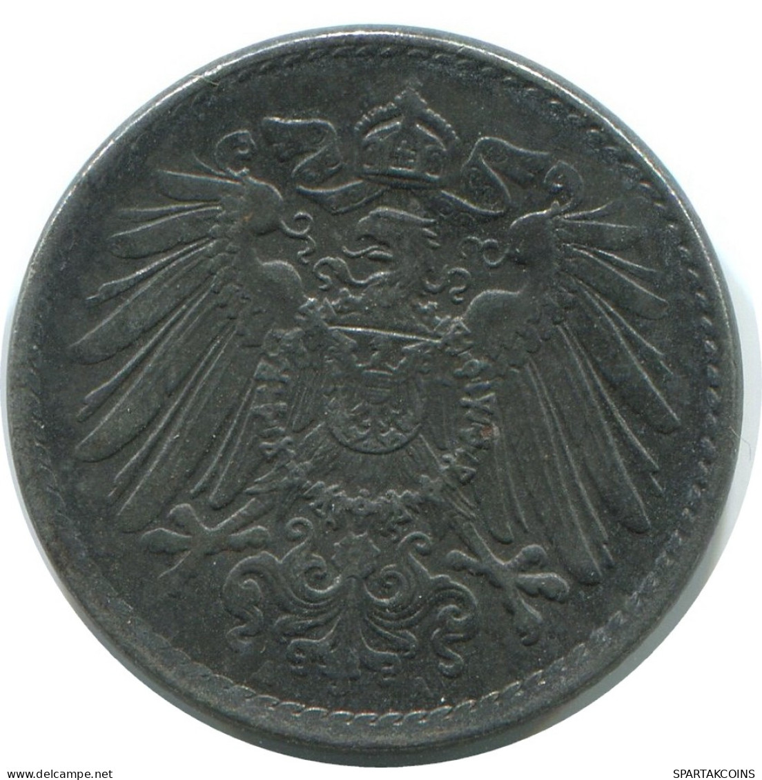 5 PFENNIG 1921 A GERMANY Coin #AE293.U - 5 Rentenpfennig & 5 Reichspfennig