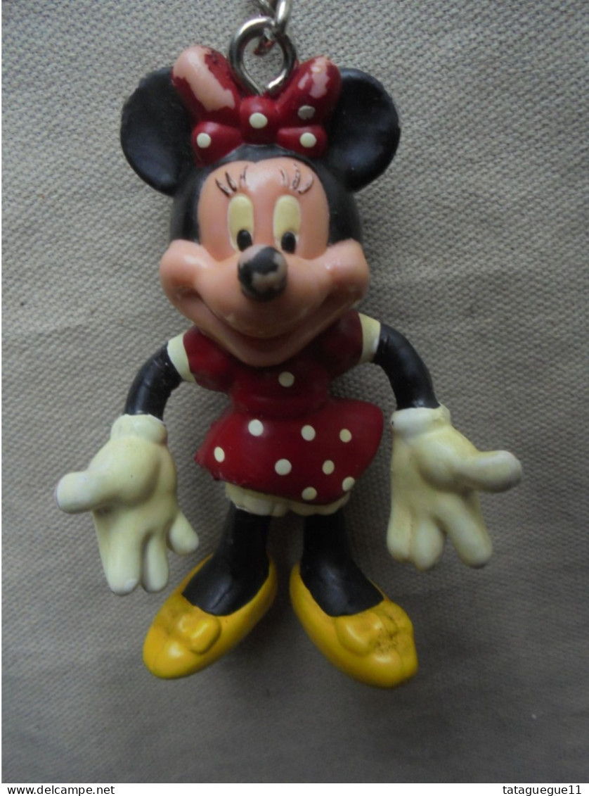 Ancien - Porte-clés Figurine Minnie Disney 1993 - Disney