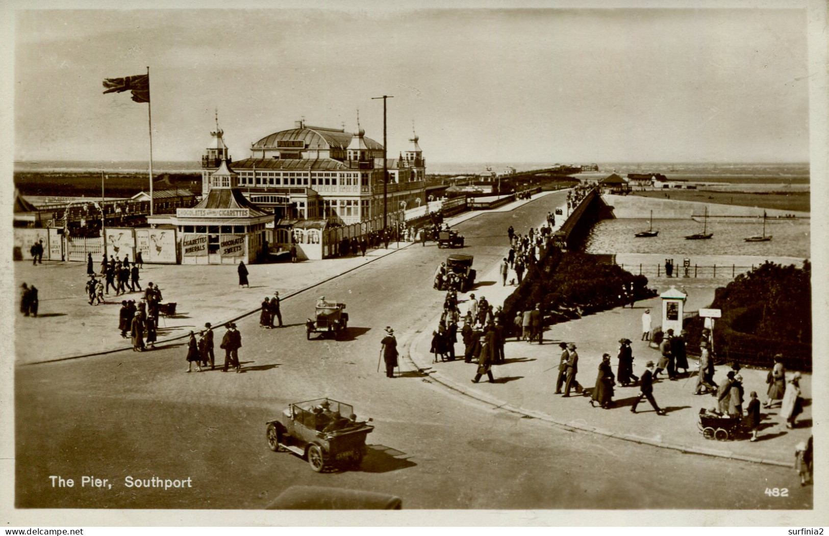 LANCS - SOUTHPORT - THE PIER RP   La3986 - Southport