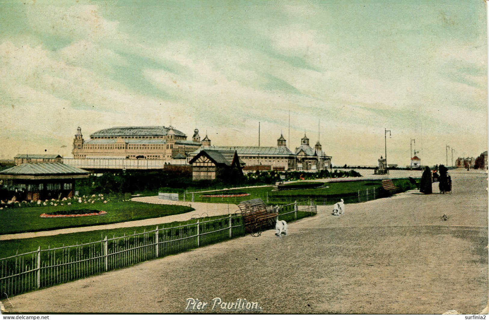 LANCS - SOUTHPORT - PIER PAVILION 1907  La3987 - Southport