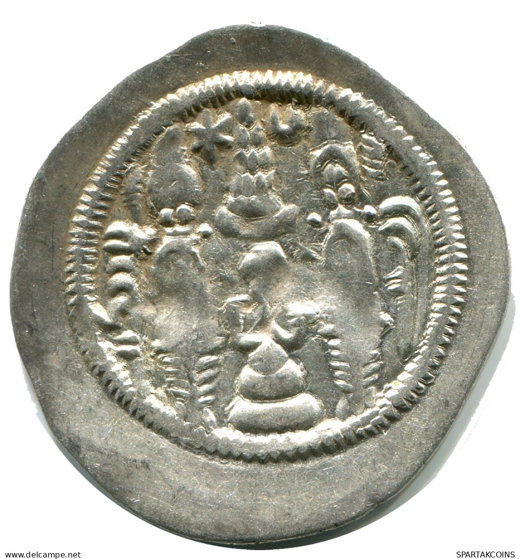 SASSANIAN HORMIZD IV Silver Drachm Mitch-ACW.1073-1099 #AH201..E - Orientalische Münzen