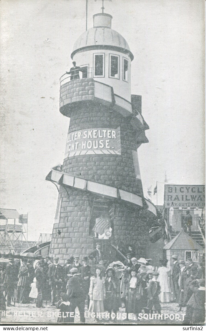 LANCS - SOUTHPORT - THE HELTER SKELTER LIGHTHOUSE   La3994 - Southport