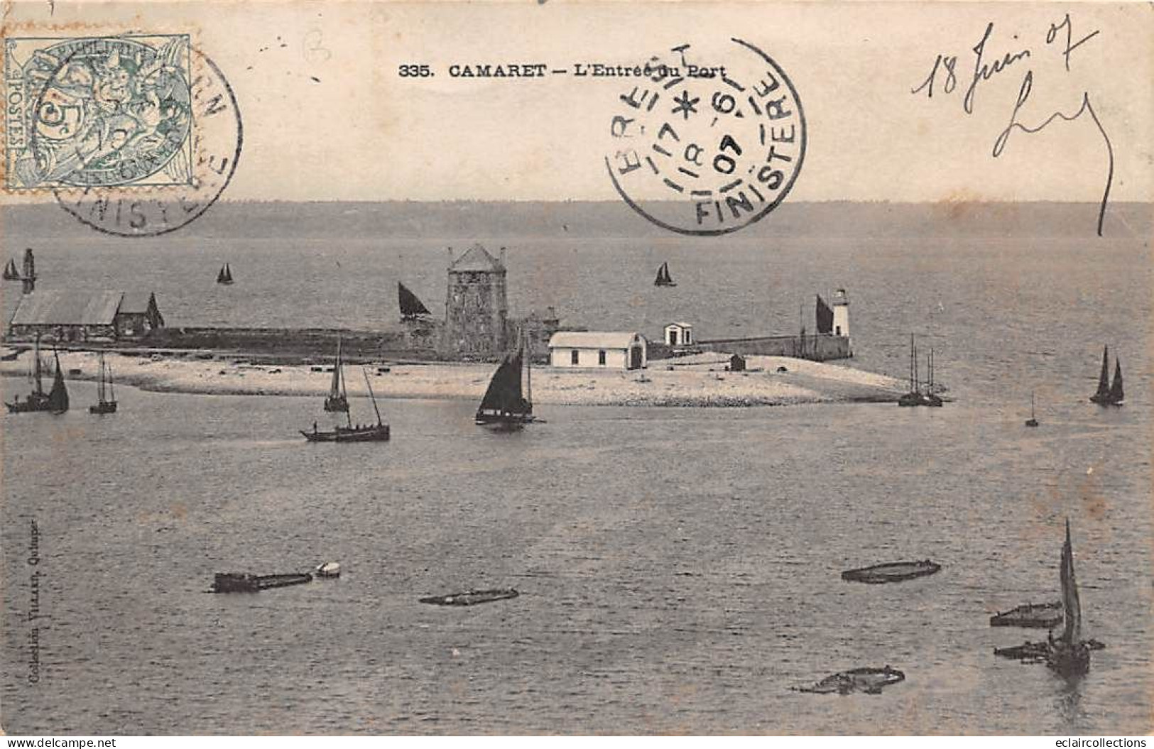 Camaret         29         Entrée Du Port       (voir Scan) - Camaret-sur-Mer