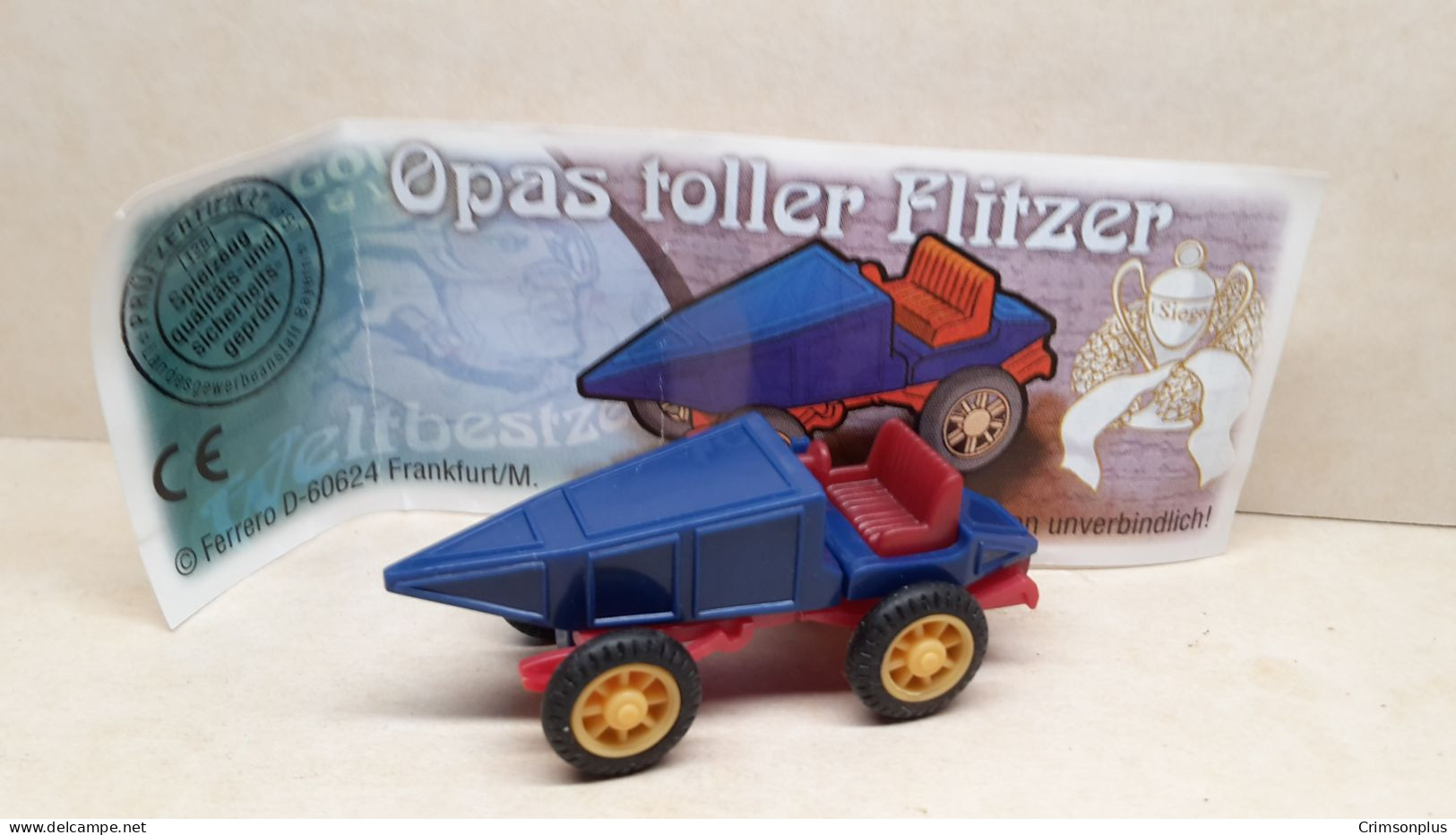 2001 Ferrero - Kinder Surprise - 610256 - Opas Toller Flitzer + BPZ - Monoblocs