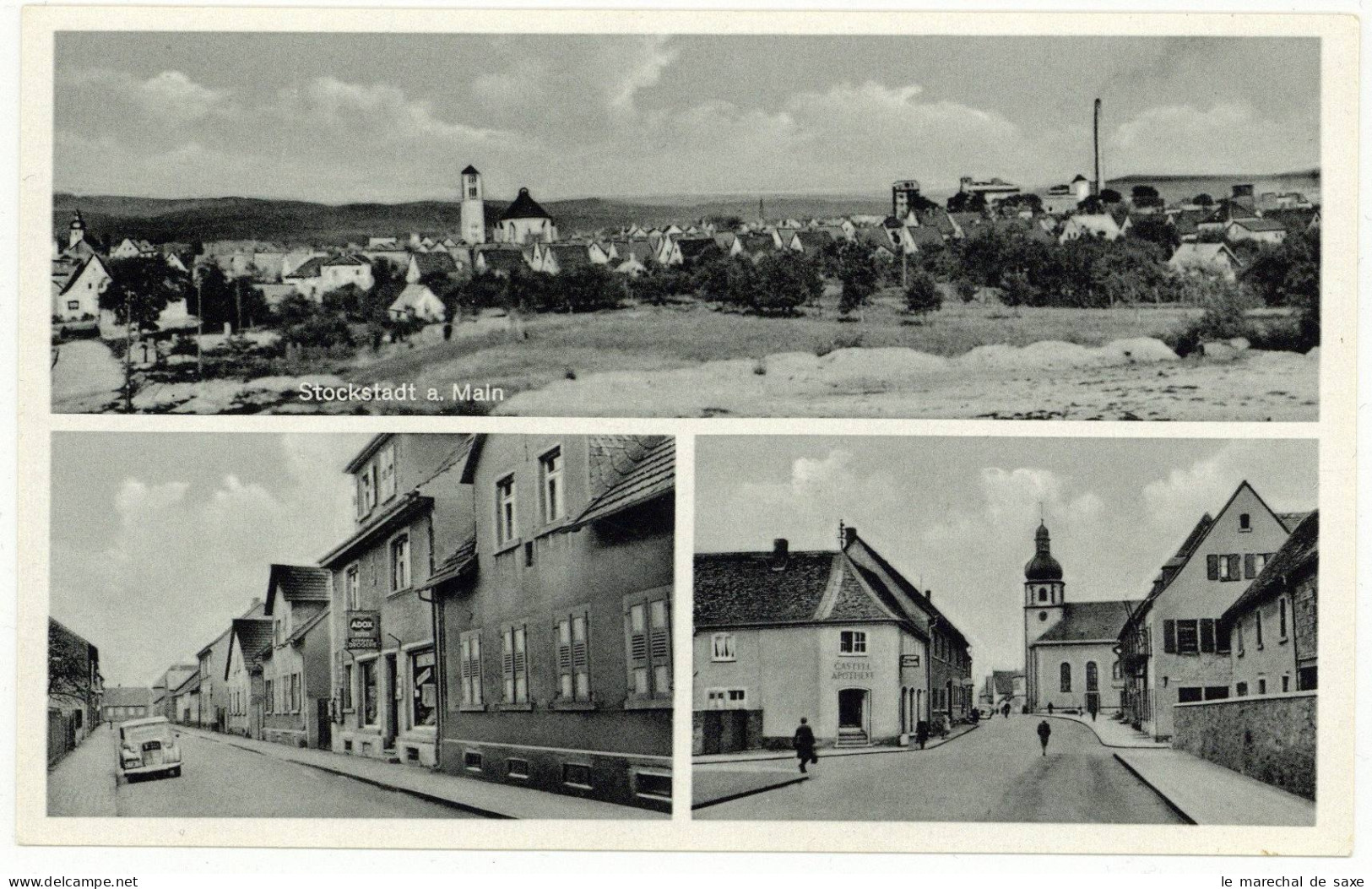 Foto Ak Stockstadt Am Main Aschaffenburg Ruppert Germania Drogerie Ungelaufen - Aschaffenburg