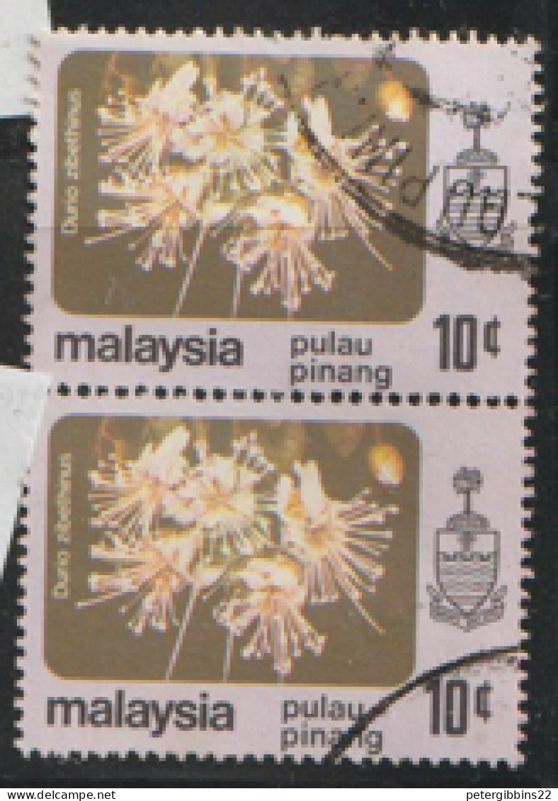 Malaysia  Penang    1979    SG  91 10c  Fine Used  Pair   - Penang