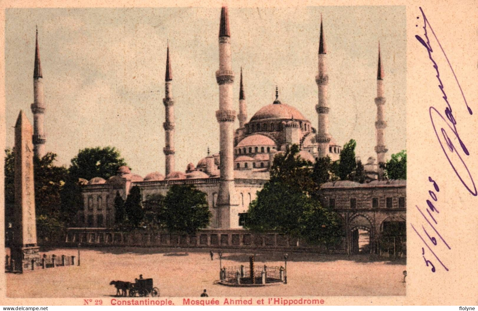 Constantinople - Mosquée Ahmed Et L'hippodrome - Turquie Turkey - Turquie