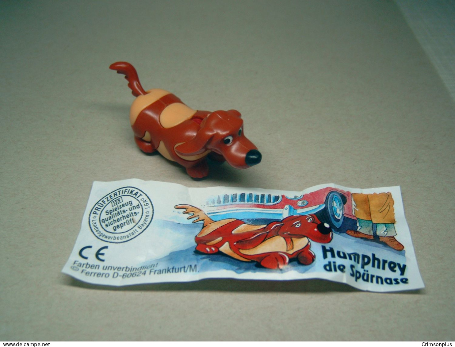 2000 Ferrero - Kinder Surprise - 623385 - Humphrey Die Spürnase + BPZ - Monoblocs