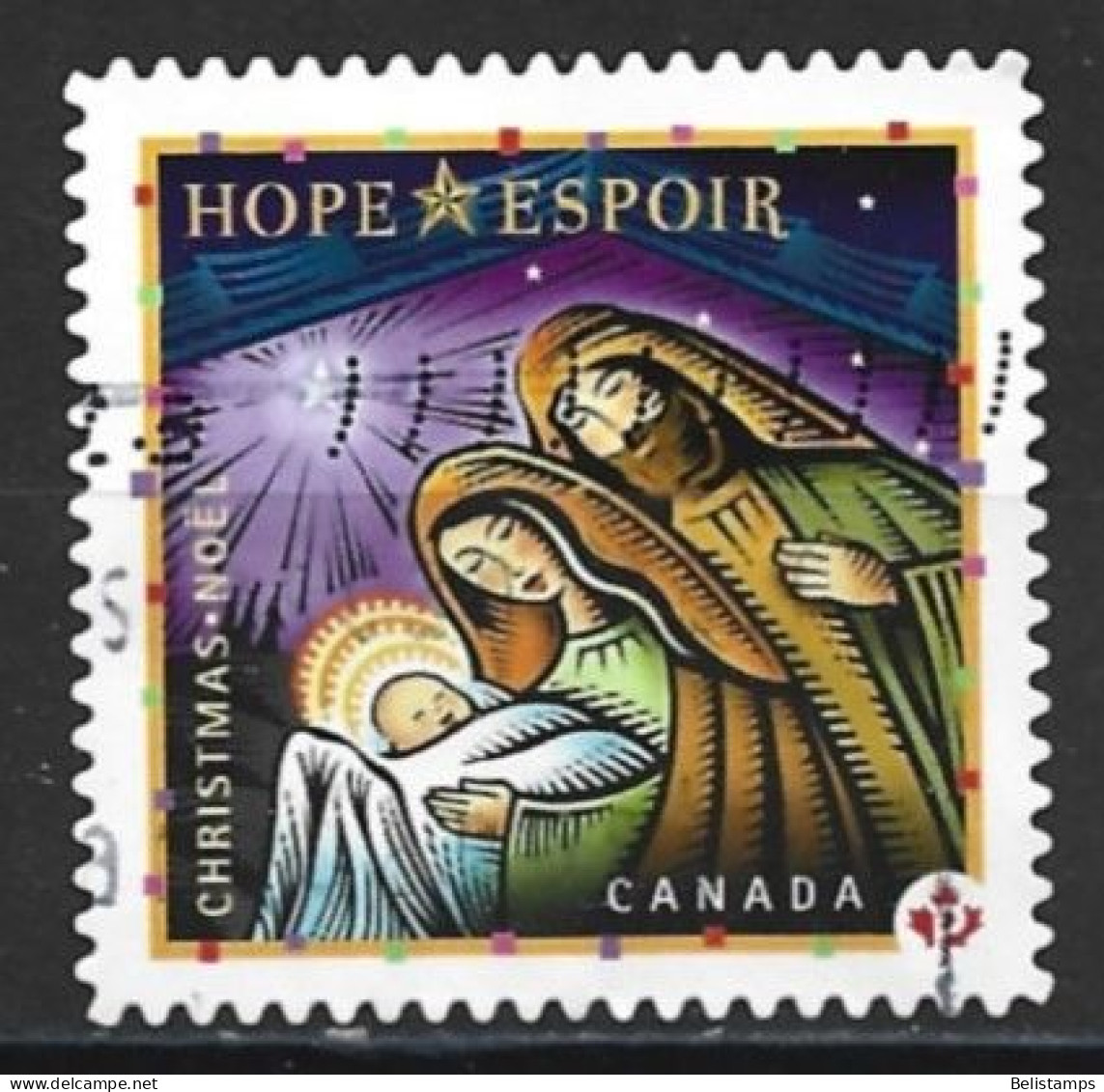 Canada 2007. Scott #2240 (U) Christmas, Holy Family - Oblitérés