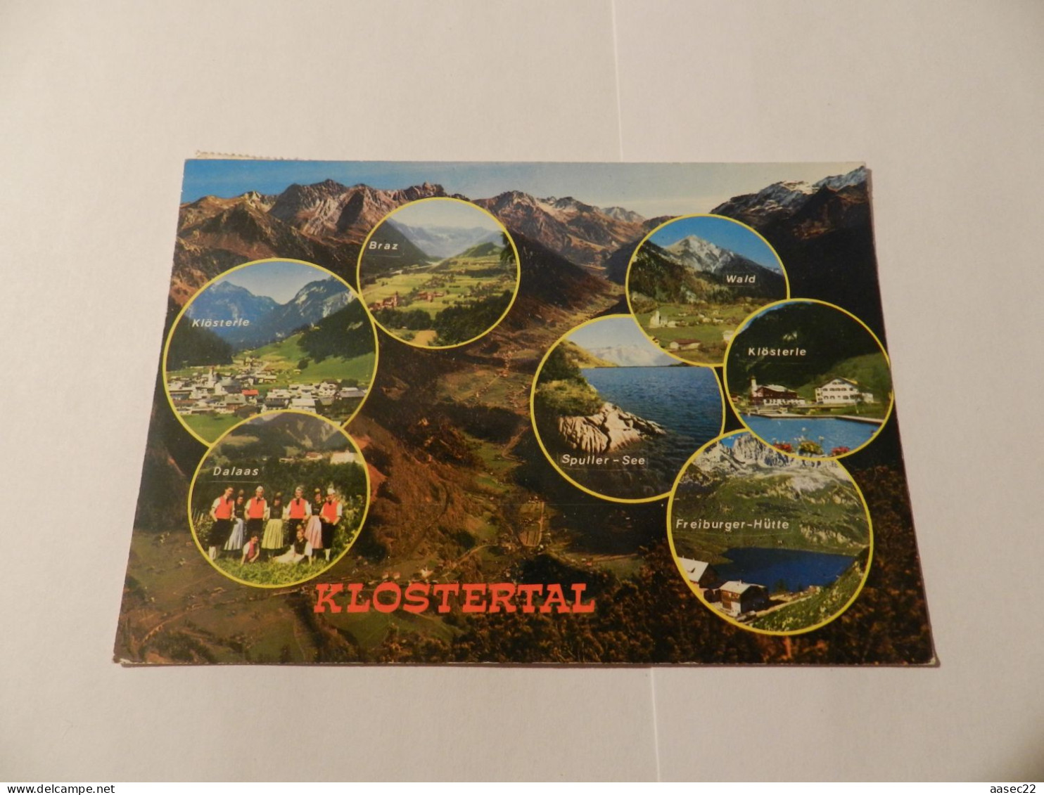 Postkaart Oostenrijk     ***  984  *** - Klösterle