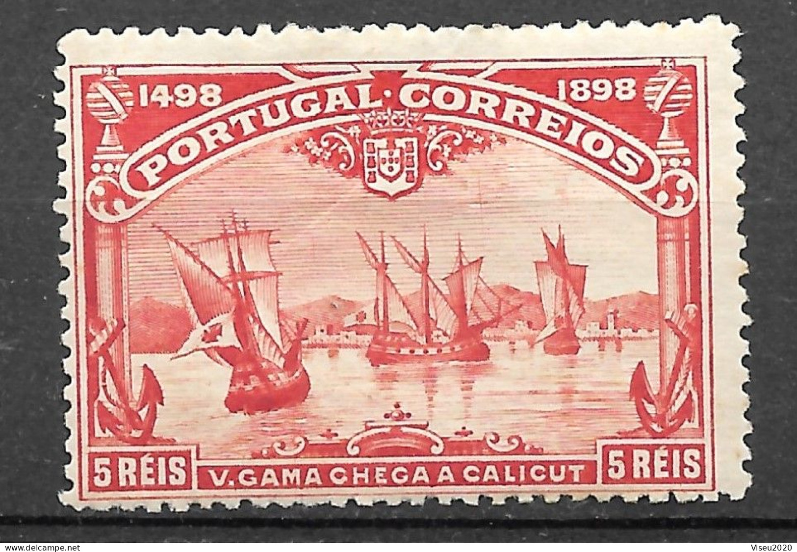 Portugal 1898 - 4º Centenário Caminho Marítimo India - Afinsa 149 - Ongebruikt