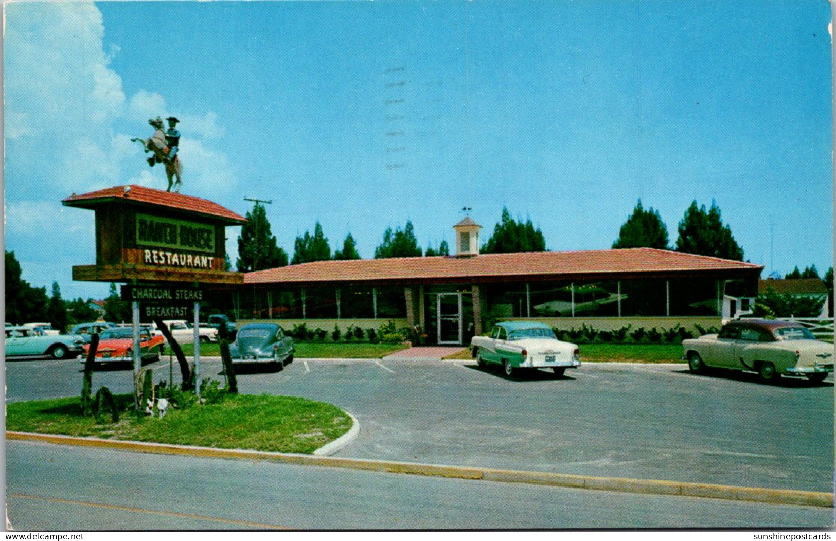 Florida St Augustine Alexander's Ranch House Restaurant 1957 - St Augustine