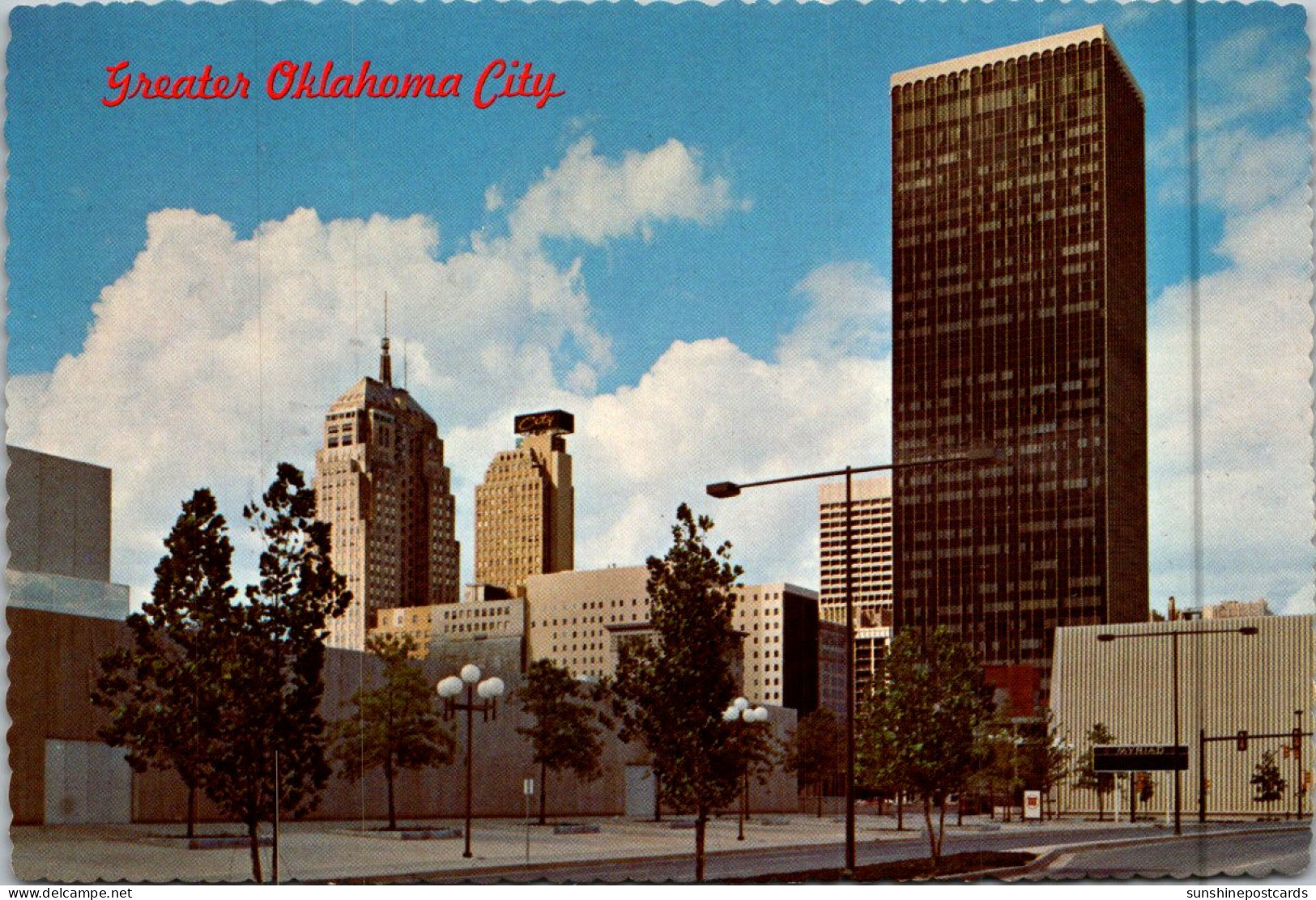 Oklahoma Oklahoma City View Of Downtown  - Oklahoma City