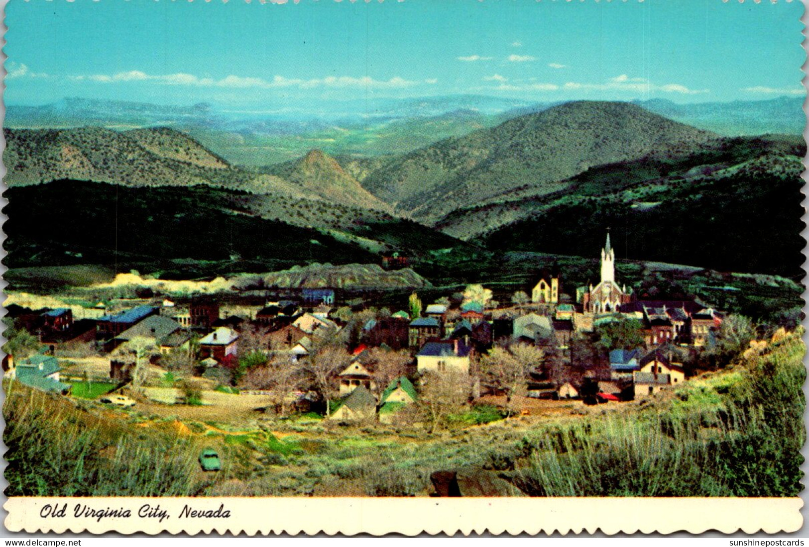 Nevada Old Virginia City Panoramic View - Other & Unclassified