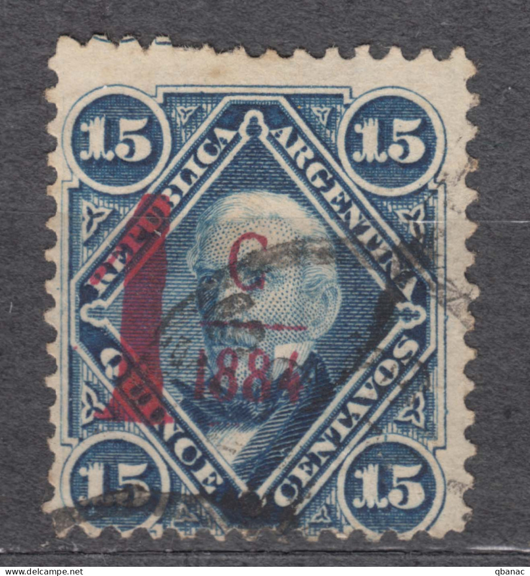 Argentina 1884 Mi#45 Used - Used Stamps