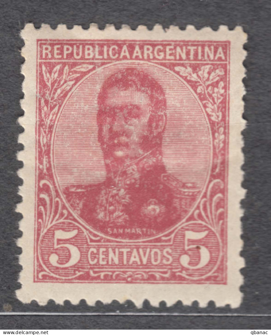 Argentina 1908/1909 Mi#126 Mint Hinged - Ongebruikt