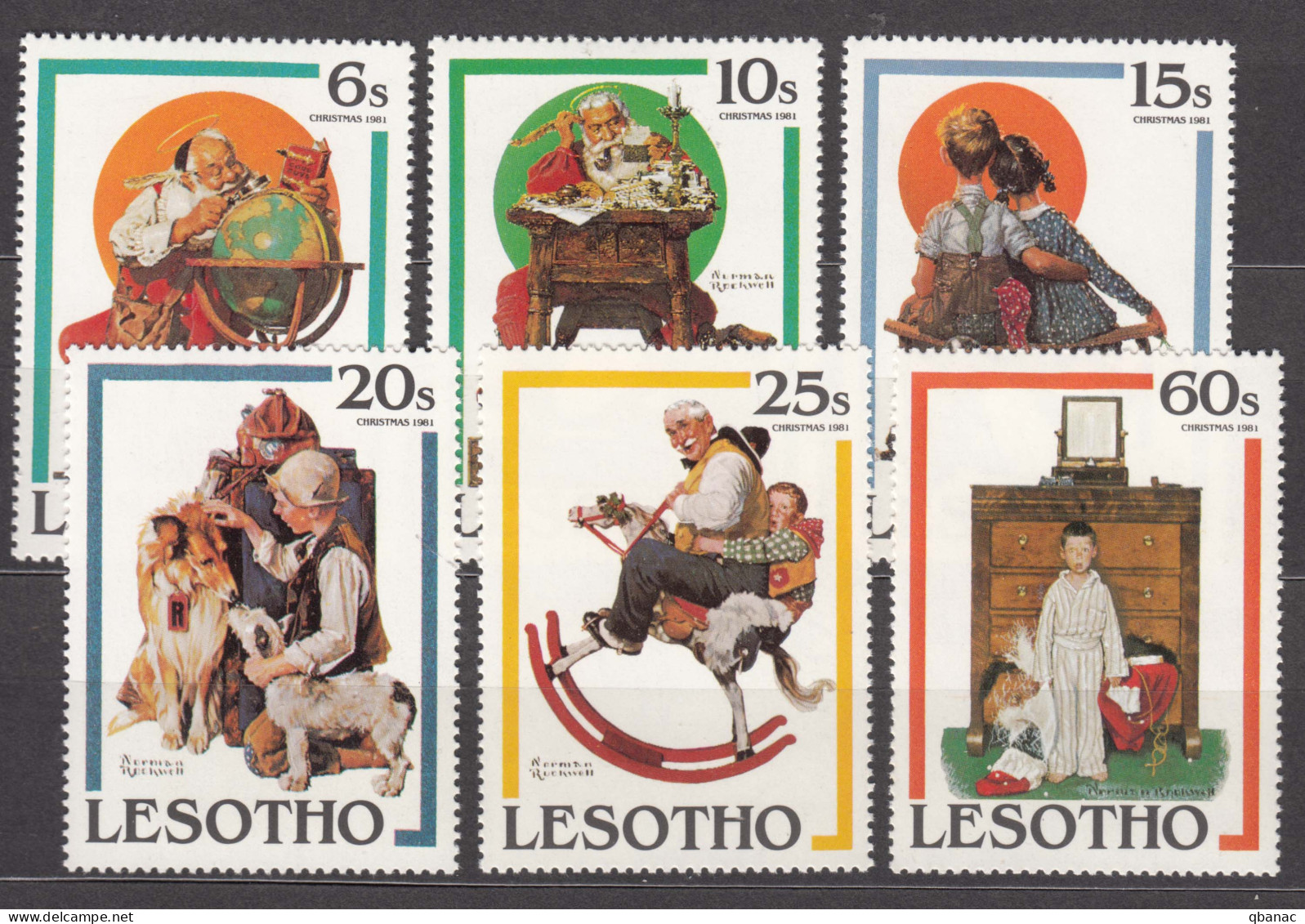 Lesotho 1981 Mi#348-353 Mint Never Hinged - Lesotho (1966-...)