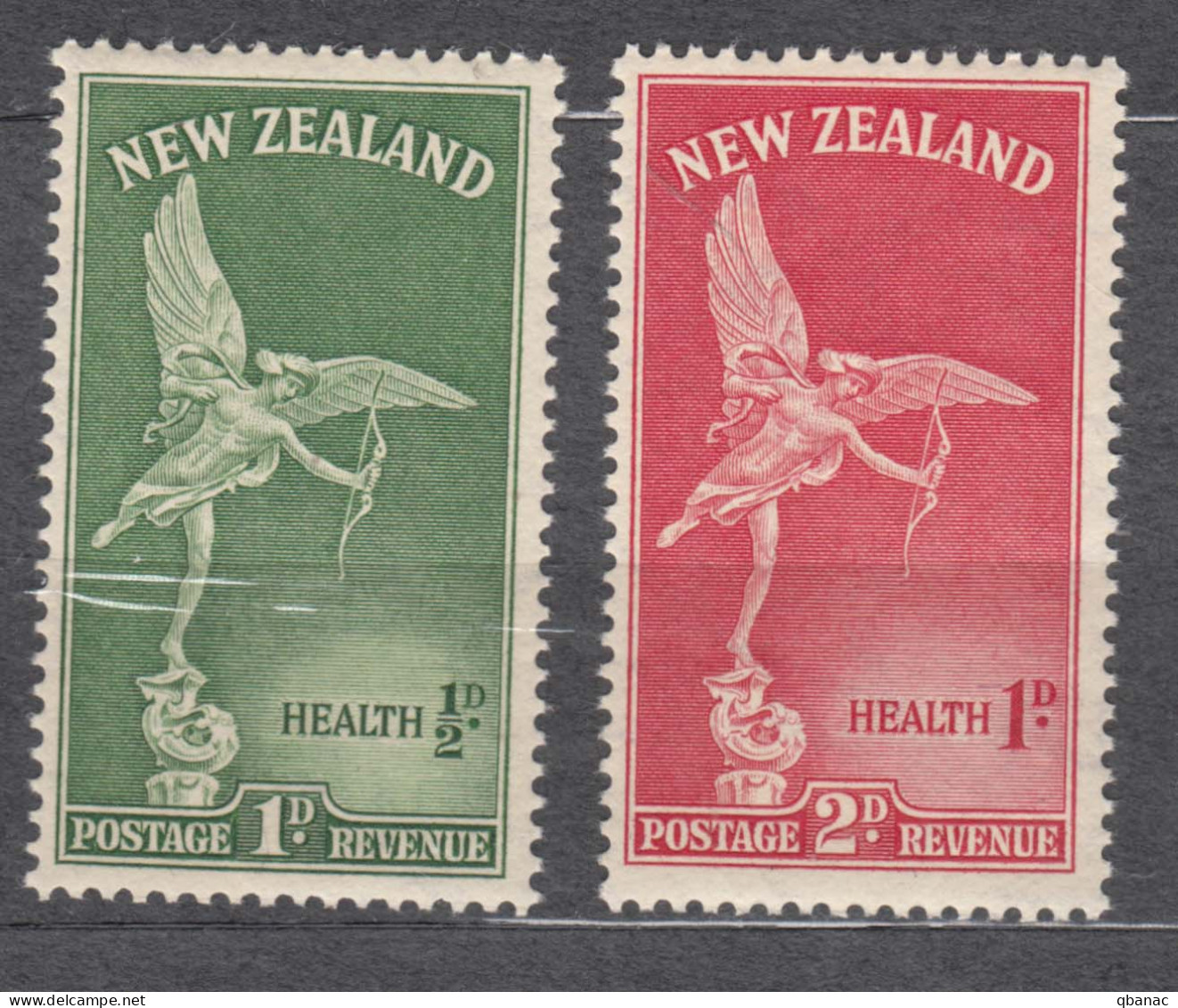 New Zealand 1947 Mi#299-300 Mint Never Hinged - Nuovi