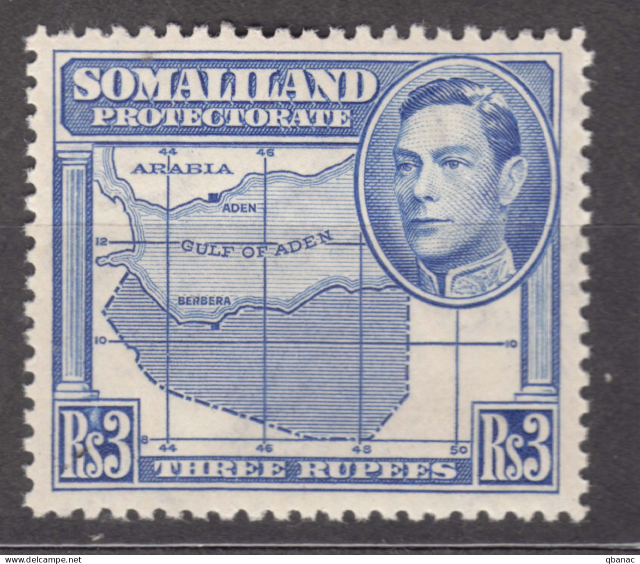 Somaliland 1938 Mi#87 Mint Never Hinged - Somalilandia (Protectorado ...-1959)