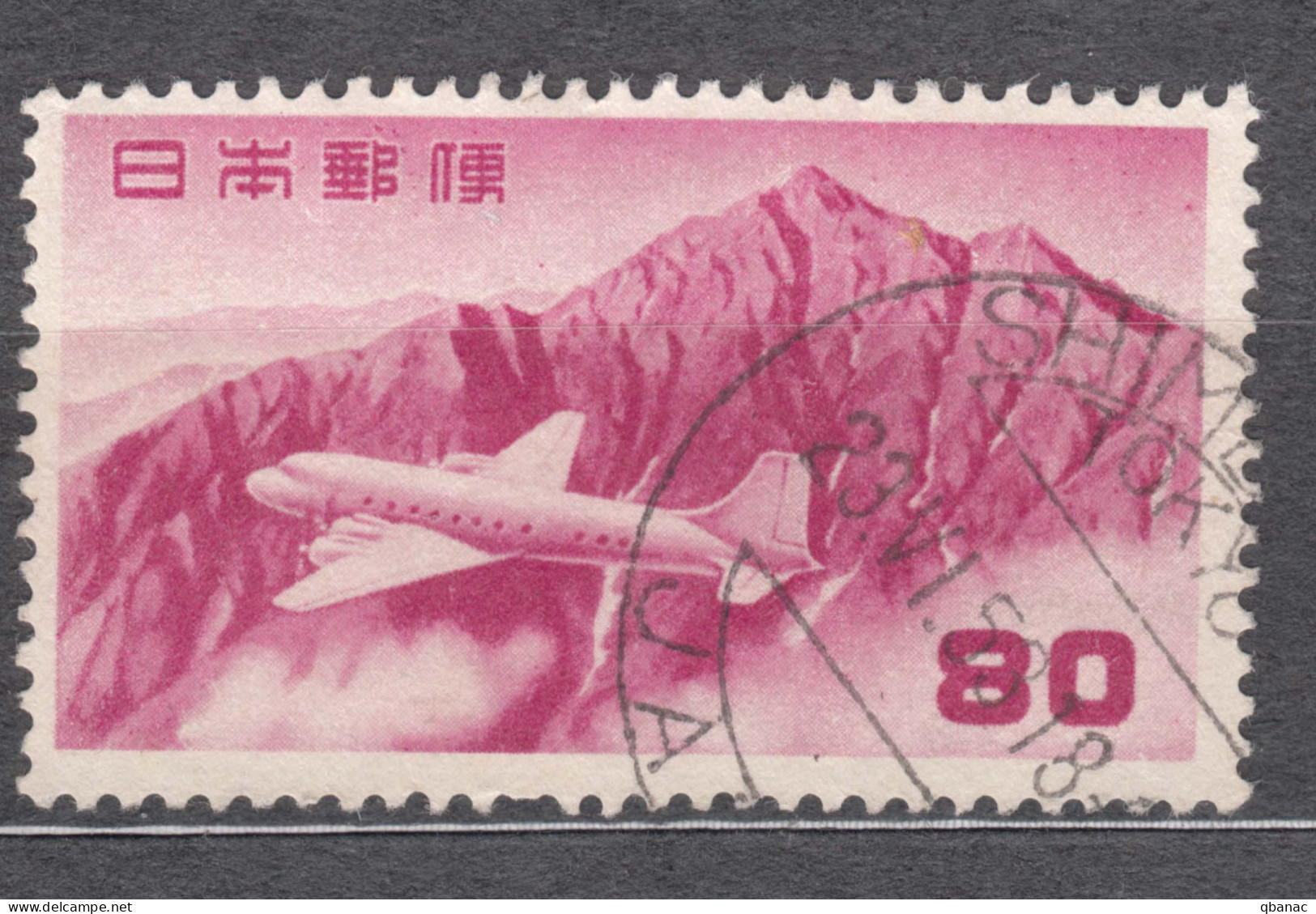 Japan 1952 Airmail Mi#578 Used - Gebruikt