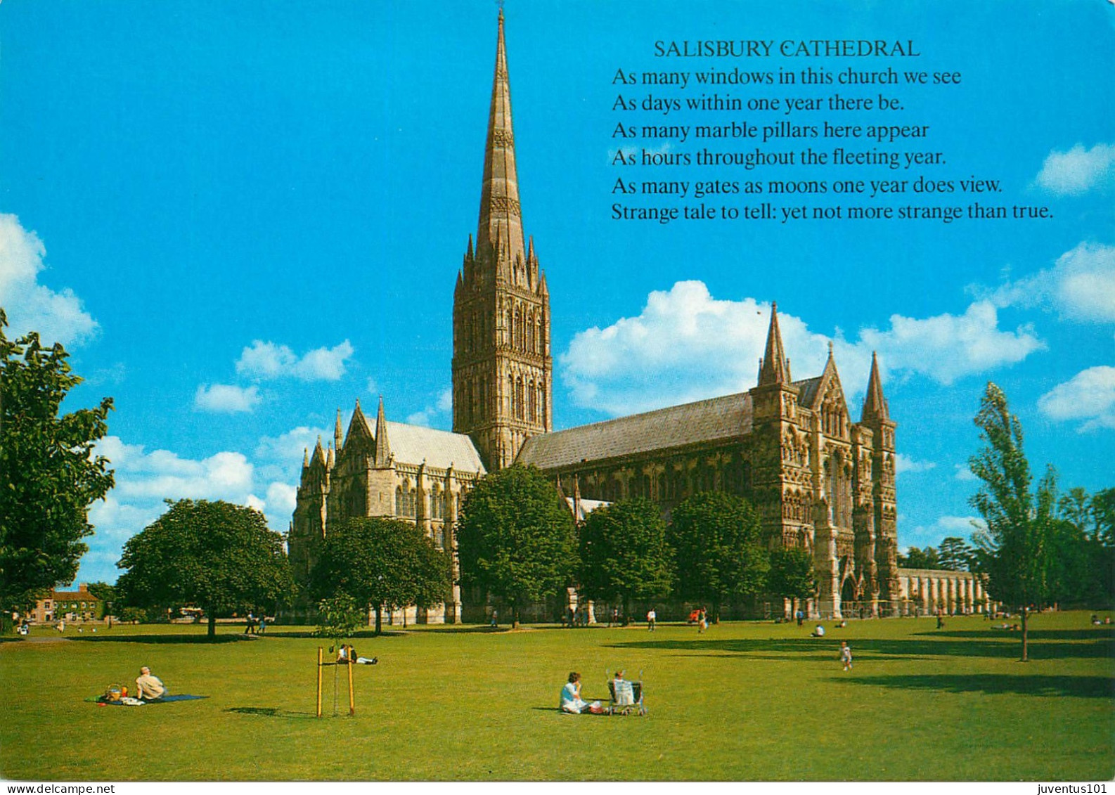 CPSM Salisbury Cathedral    L2211 - Salisbury