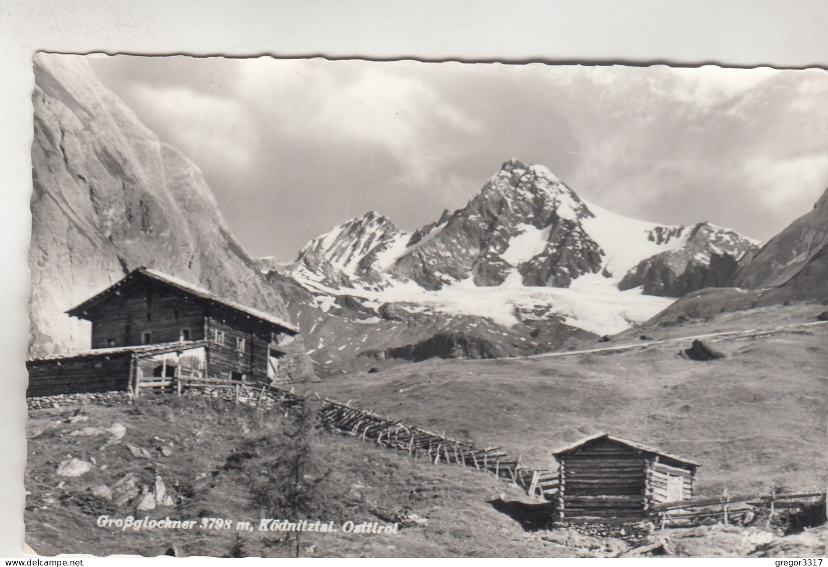 C7751) GROßGLOCKNER - Ködnitztal - Osttirol S/W AL T - Kals