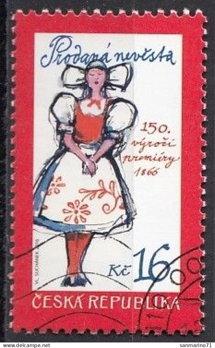 CZECH REPUBLIC 894,used,falc Hinged - Used Stamps