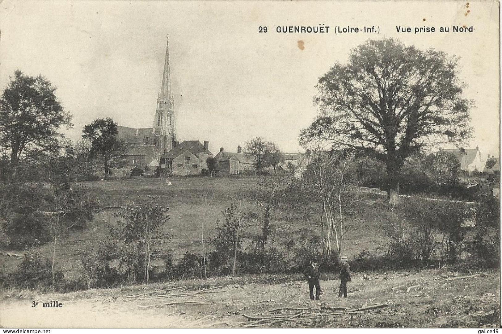 9656 CPA Guenrouët - Vue Prise Au Nord - Guenrouet